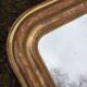 Large Louis Philippe golden mirror