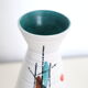 Vase en céramique allemande esprit Scheurich west germany, 1960, artisanat, vintage