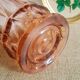 Vintage rosaline pink glass vase