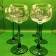 6 verres alsaciens à vin blanc