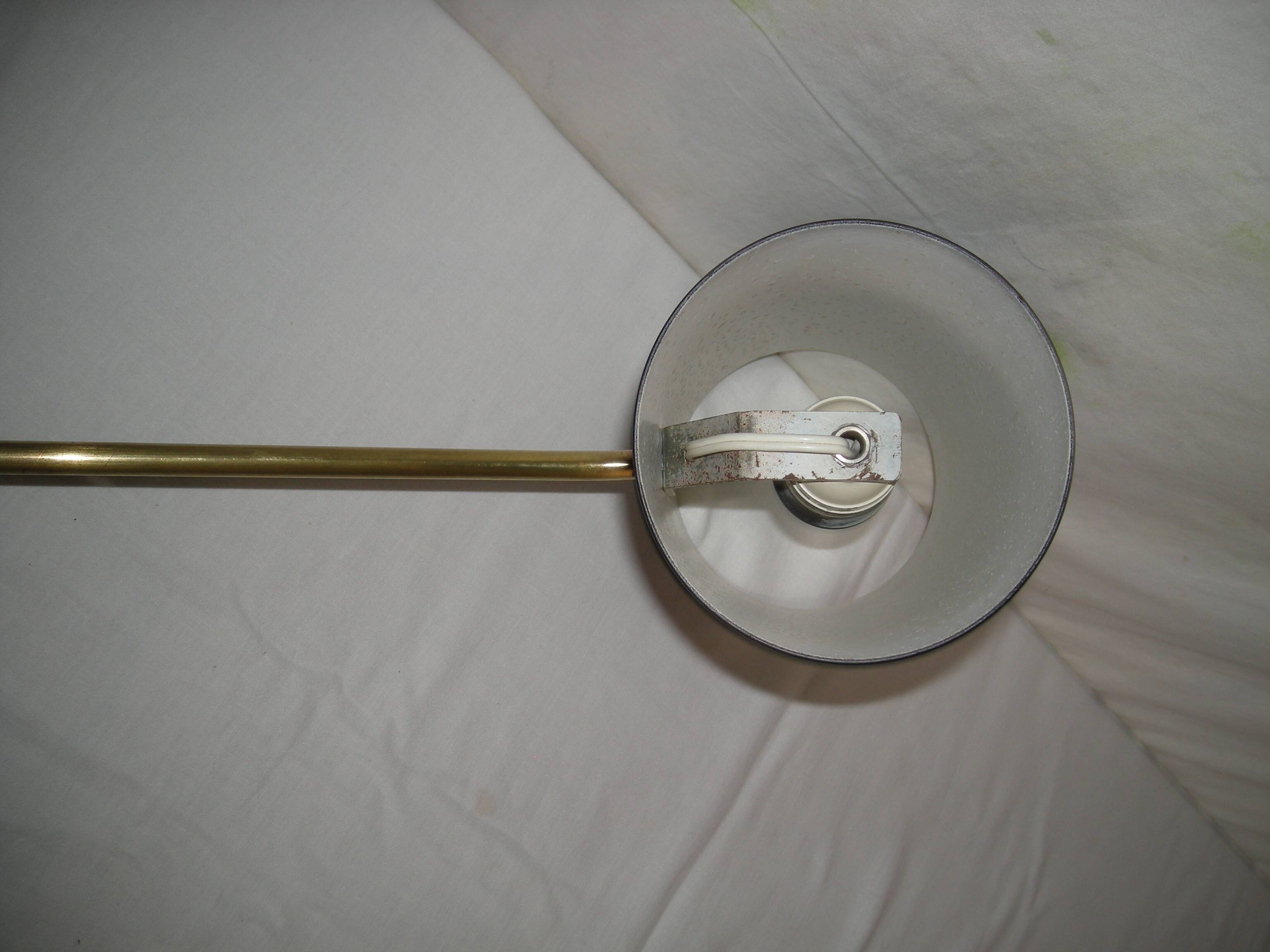 Pipe wall light - large model from the 50s