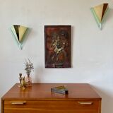 Pair of Hollywood Regency sconces