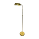Mid-century brass floor lamp