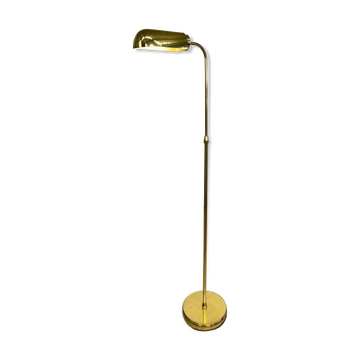 Lampadaire en laiton du milieu du siècle
