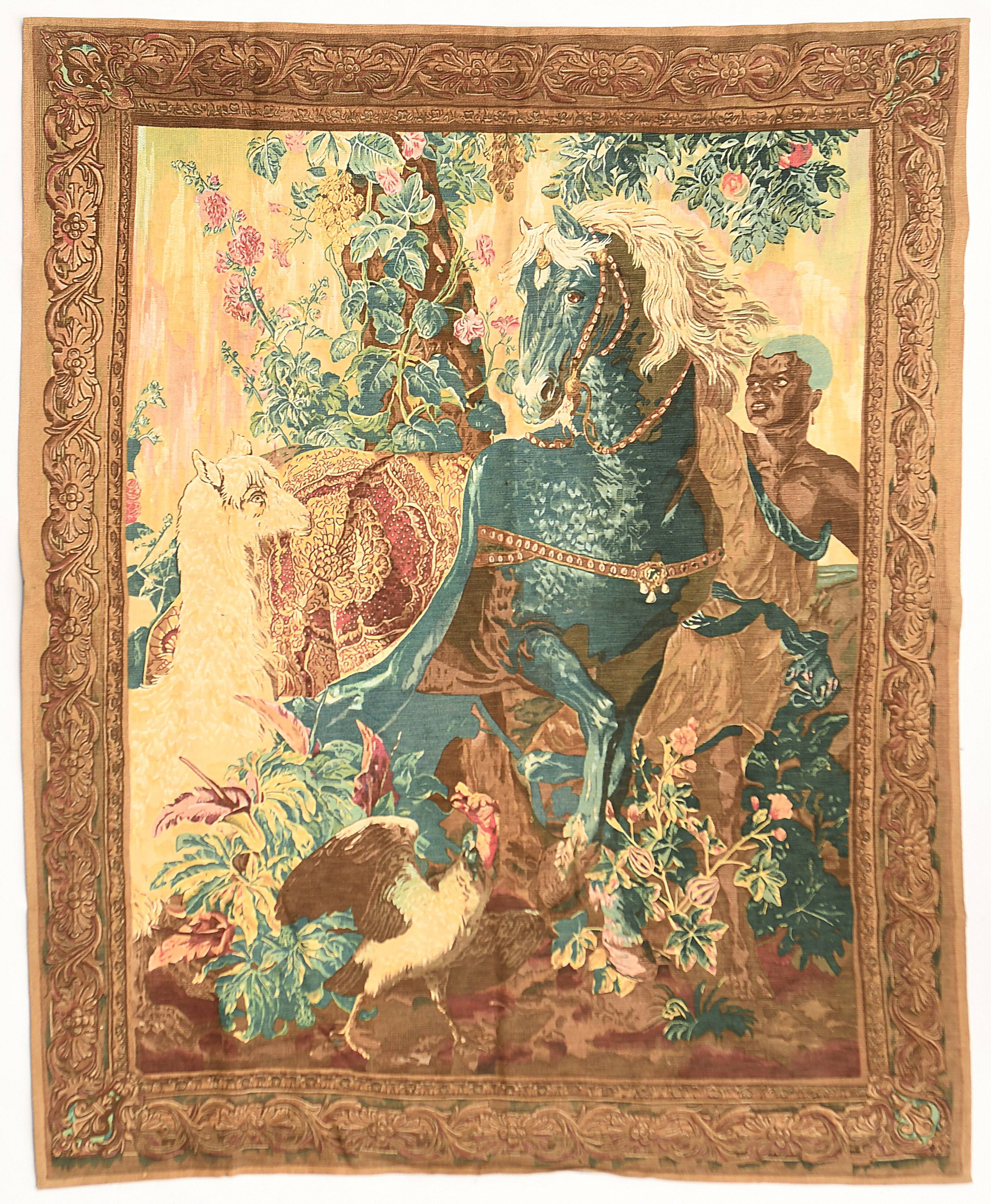 Tapisserie "Le Cheval pommelé"