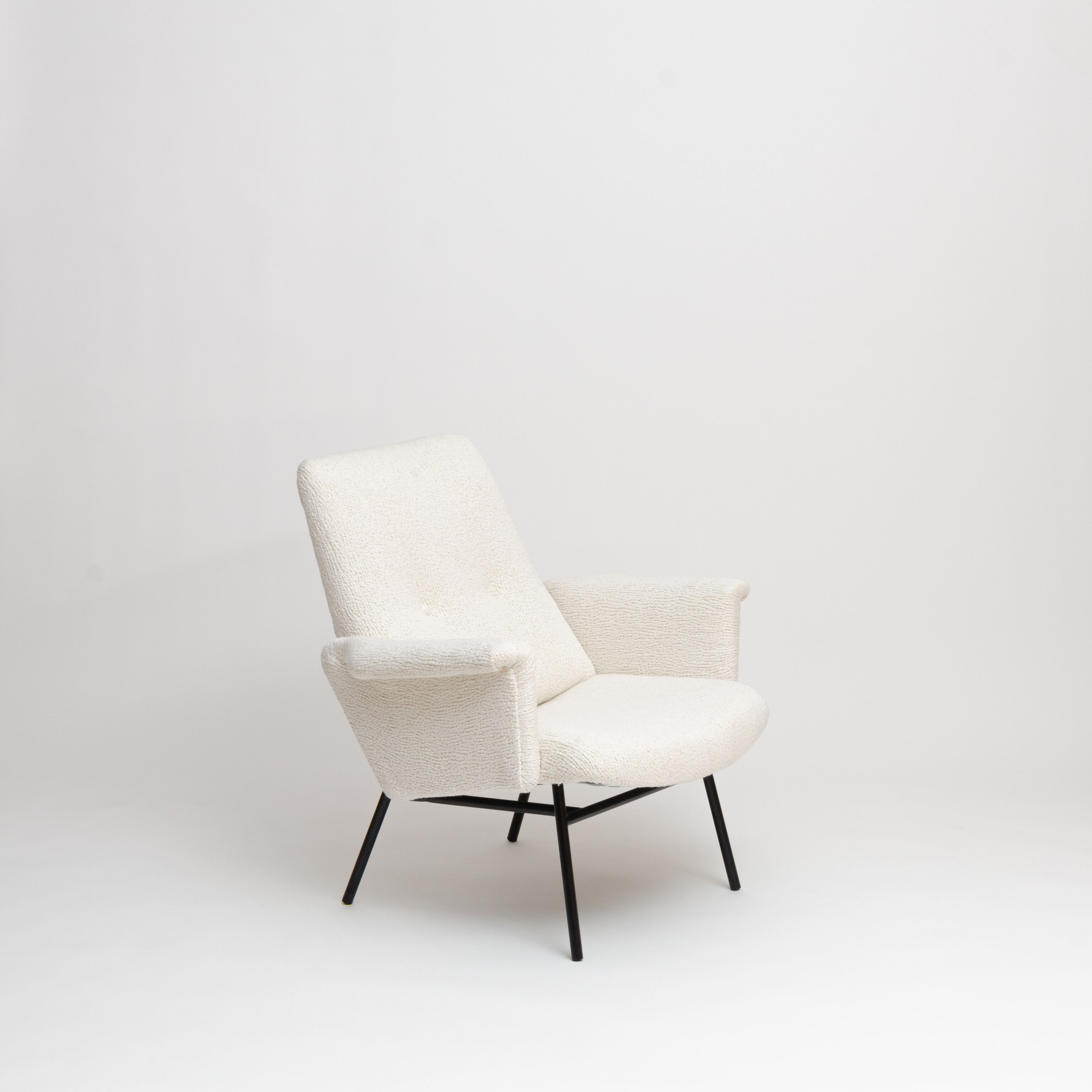 Pair of SK660 armchairs by Pierre Guariche for Steiner - 1953, France