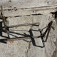 Former forged iron chimney set (9 pieces)
