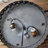 2-light marble effect ceiling light