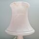 Powder pink alabaster lamp