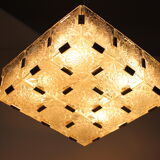 Mid-century chandelier/ Kamenický Šenov, Preciosa, 1970's.