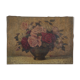 Peinture sur lin de bouquet de fleurs