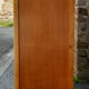 Wardrobe, wood, sliding doors, vintage, 60s