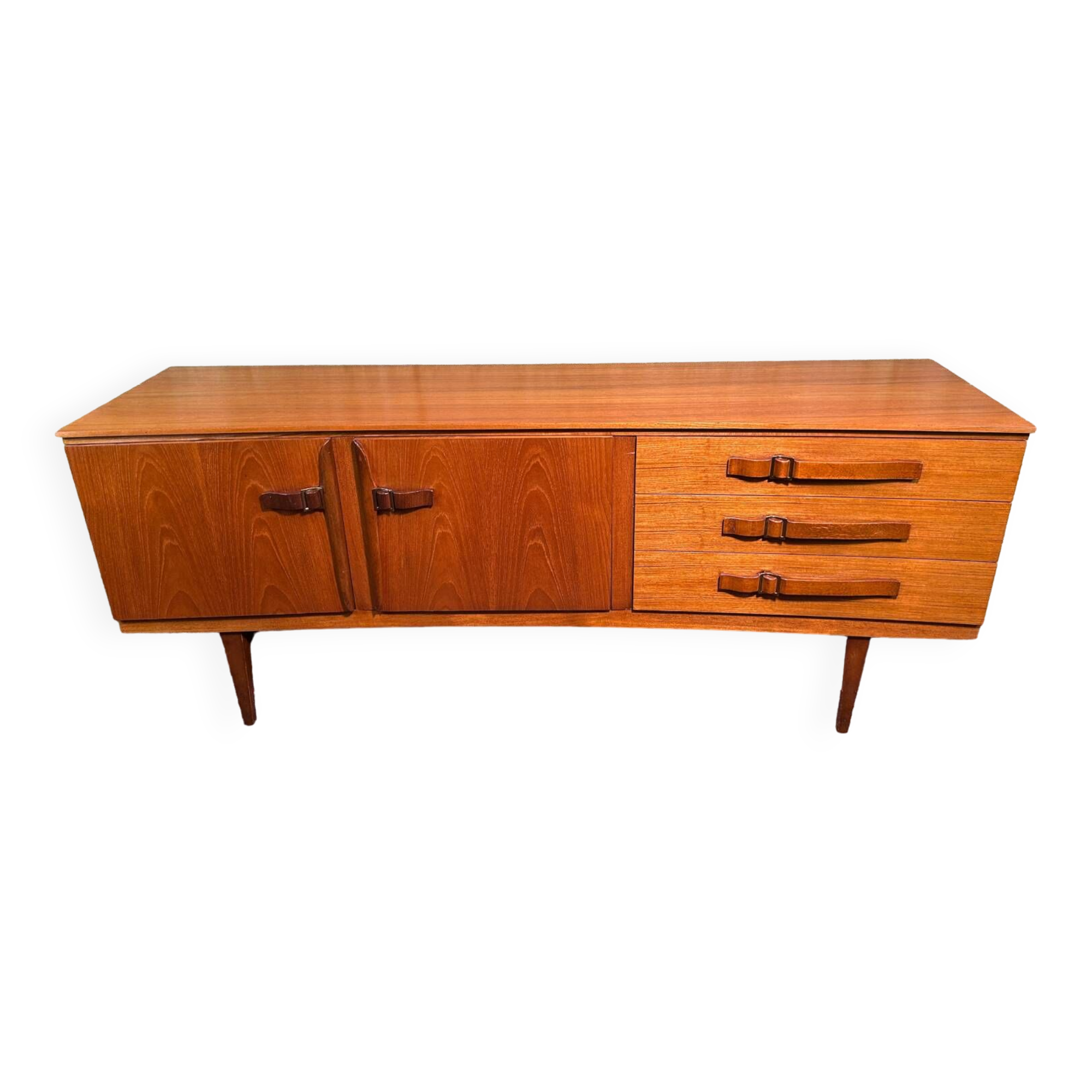Mid century retro vintage teak sideboard by Beautility 1960