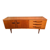 Enfilade vintage rétro vintage en teck par Beautility 1960