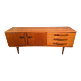 Enfilade vintage rétro vintage en teck par Beautility 1960