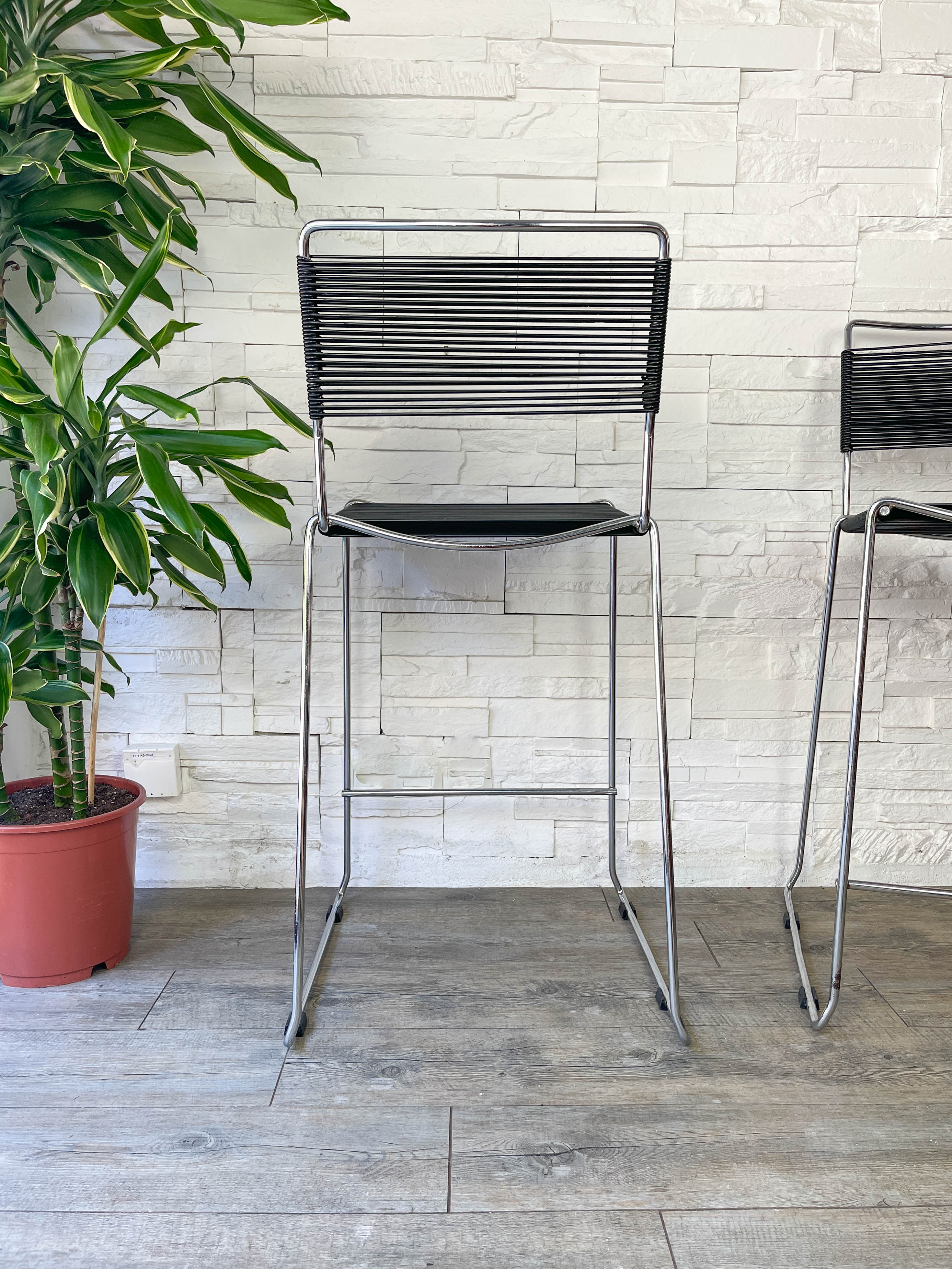 Mid-Century Spaghetti Bar Stools by Giandomenico Belotti for Alias, Italy, 1980s