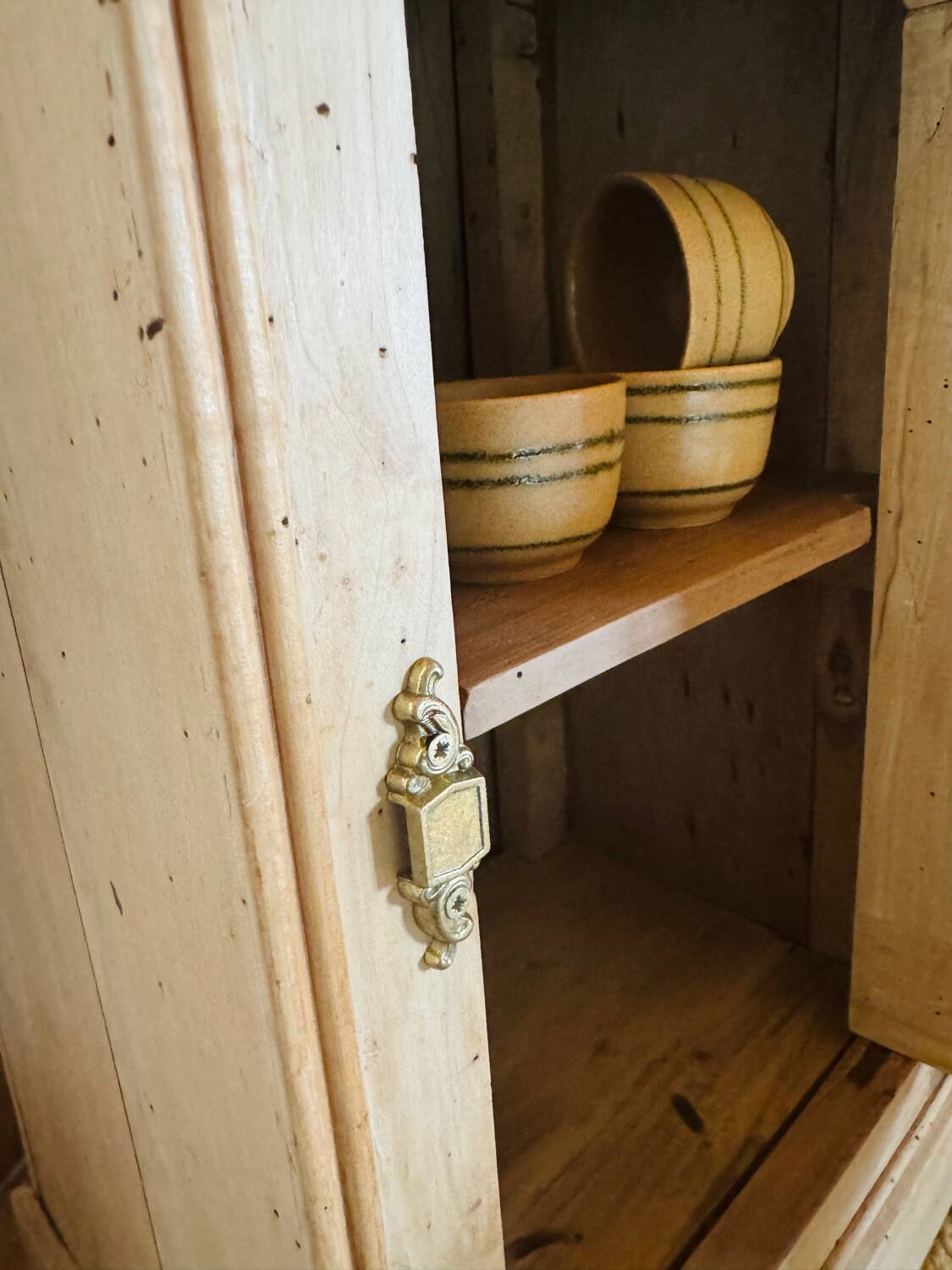 Old small jam cupboard or period bedside cabinet