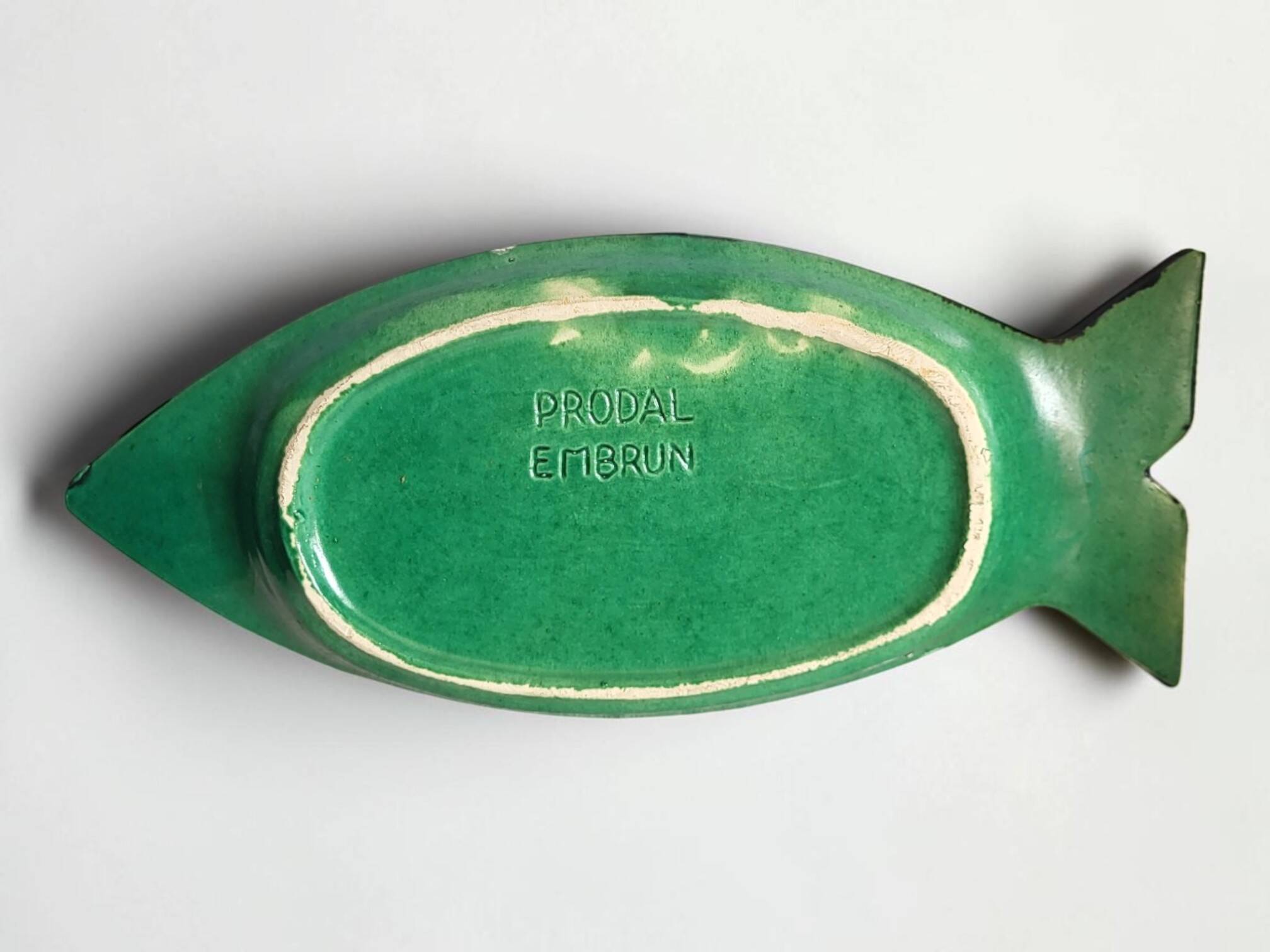 2 vintage ceramic dishes from the 1950s-60s