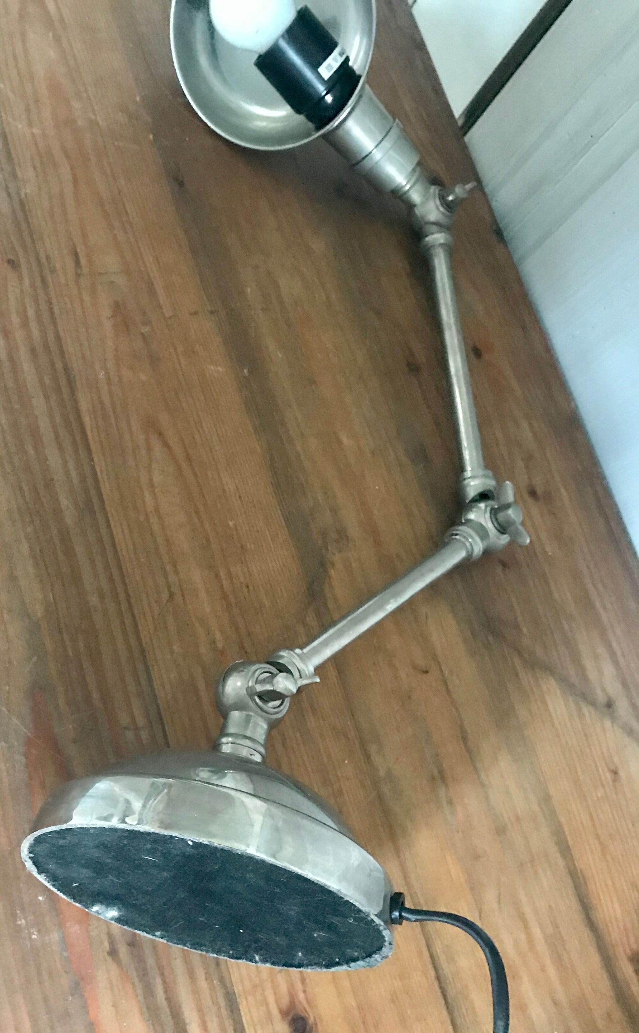 Vintage workshop lamp