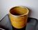 Rattan and brass planter basket, Italy, 1970