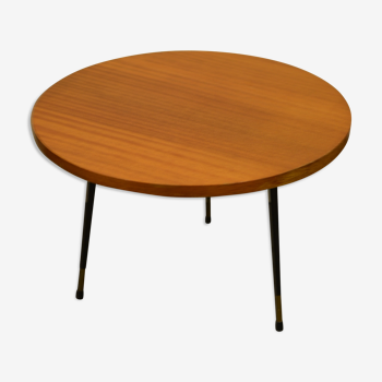 Table basse ronde en formica