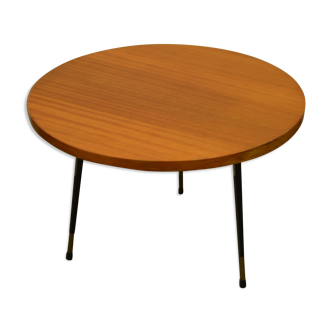Table basse ronde en formica