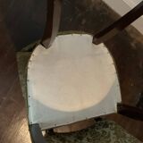 Pair of 60s bridge style velvet chairs
