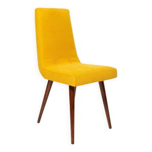 Chaise en laine moutarde - milieu