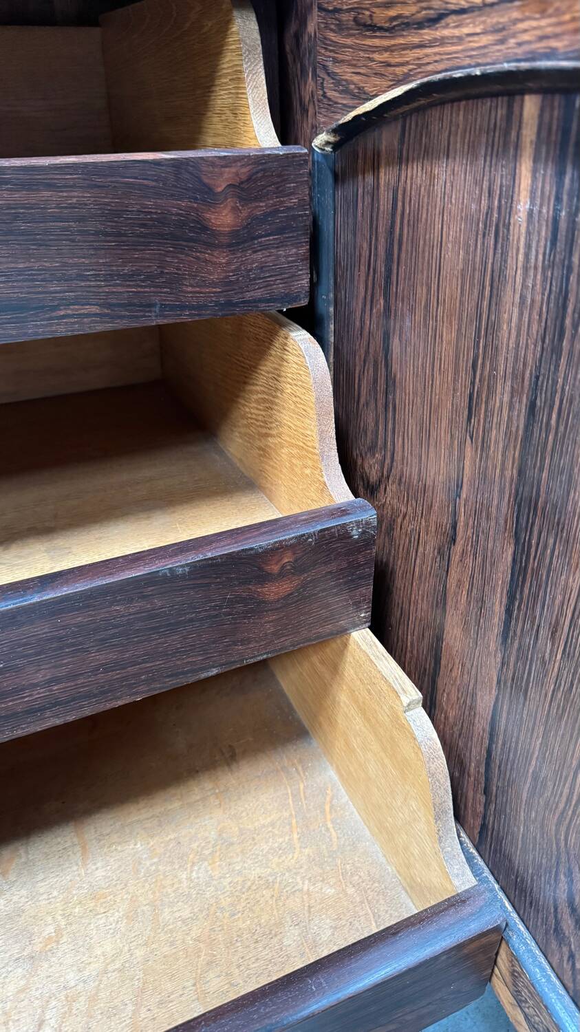 Antique chest of drawers with marble top