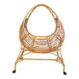 Vintage rattan crib