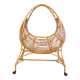 Vintage rattan crib