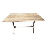wooden bistro table