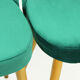 Chaises de salle à manger Par Oswald Haerdtl En velours pour ton, Tchécoslovaquie années 1950, Set Of 4