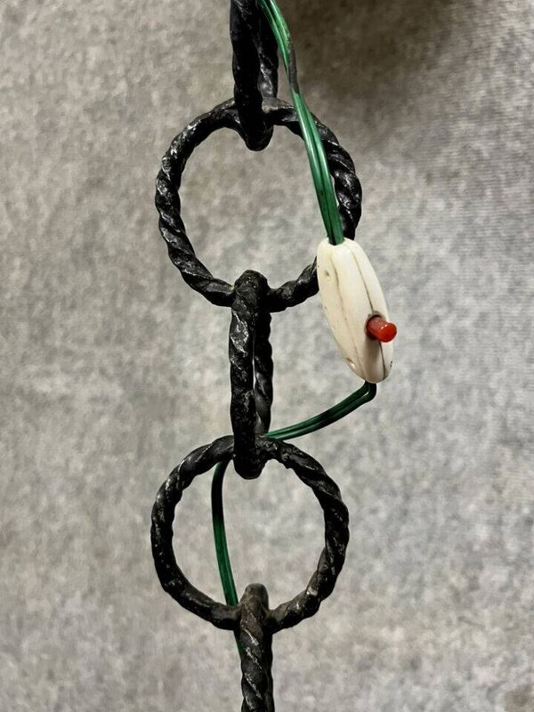 Franz West (d'après) : lampadaire a chaine vintage vers 1970