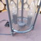 Old grey table lamp