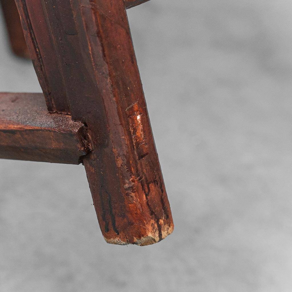 Fauteuil avec accoudoirs en bois, Chine, style dynastie Ming, 19e siècle