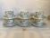 Six Royal Doulton Provencal cups and saucers