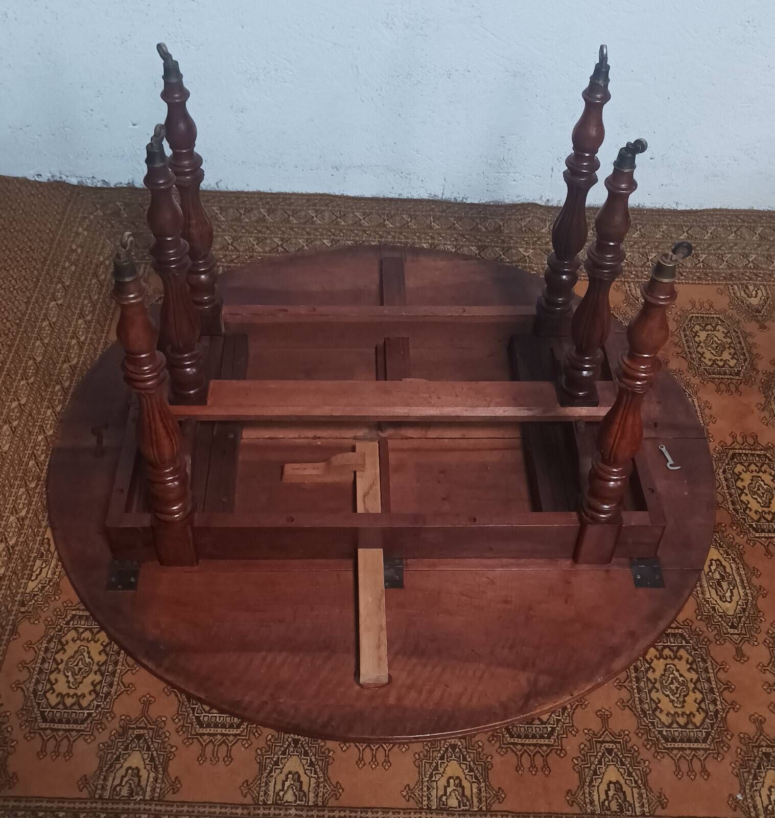 Louis Philippe period walnut table