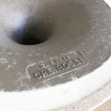 Vintage gray tulip stool 1970s