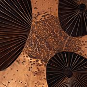 Brutalist mixed metal artwork by Sammy Tsui, 1960s