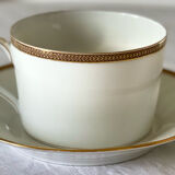Large cup and saucer Haviland