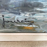Paysage signé Andre Jourcin de 1963