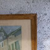 Old frame painting Palaminy image