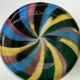 Laura de Santillana pour Venini vase verre soufflé Klee 1984