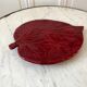 Ceramic sheet triflies burgundy 60s