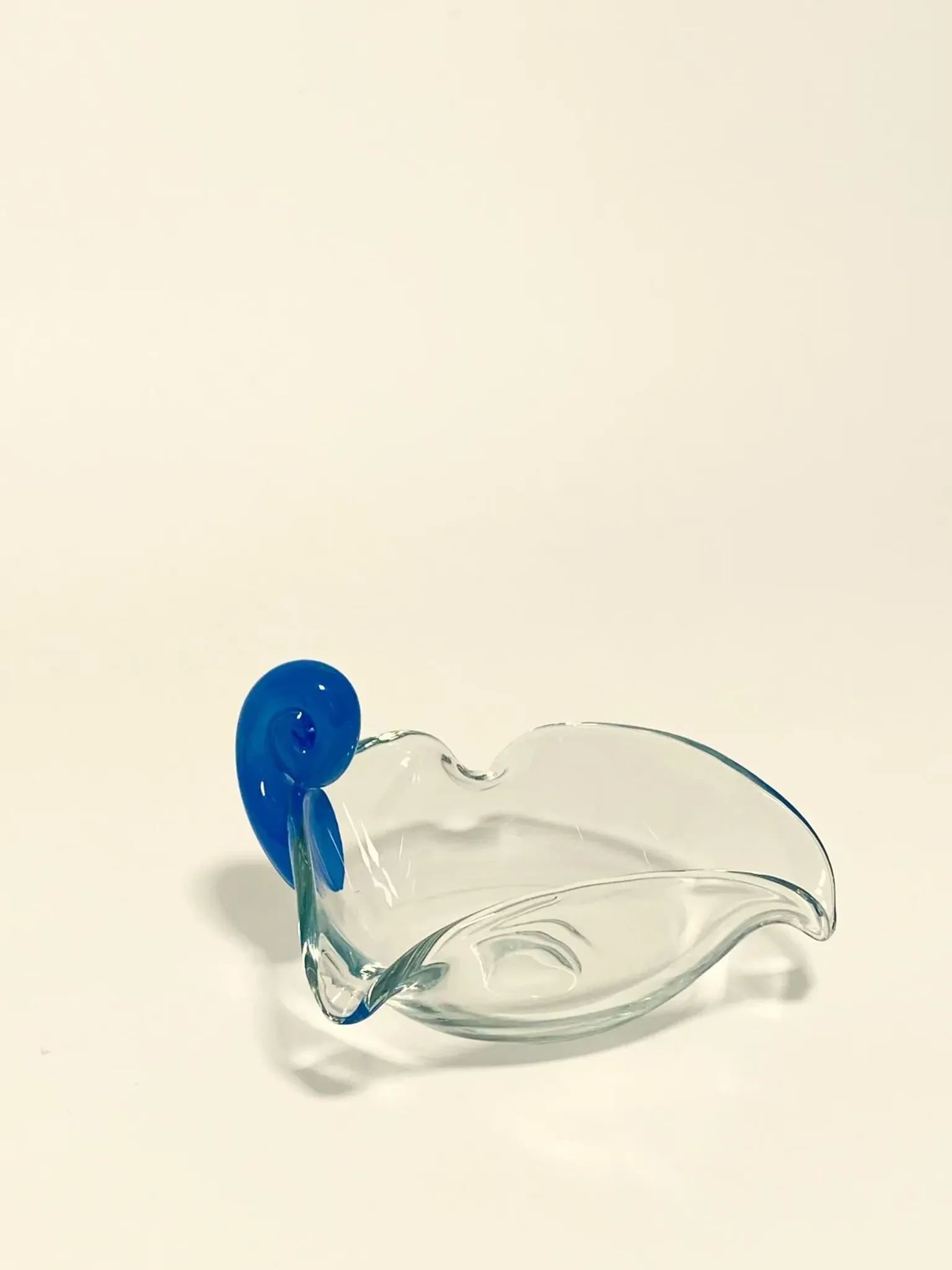 Blown glass bowl