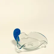 Blown glass bowl