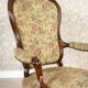 Antique Baroque Revival Armchair, 1890s