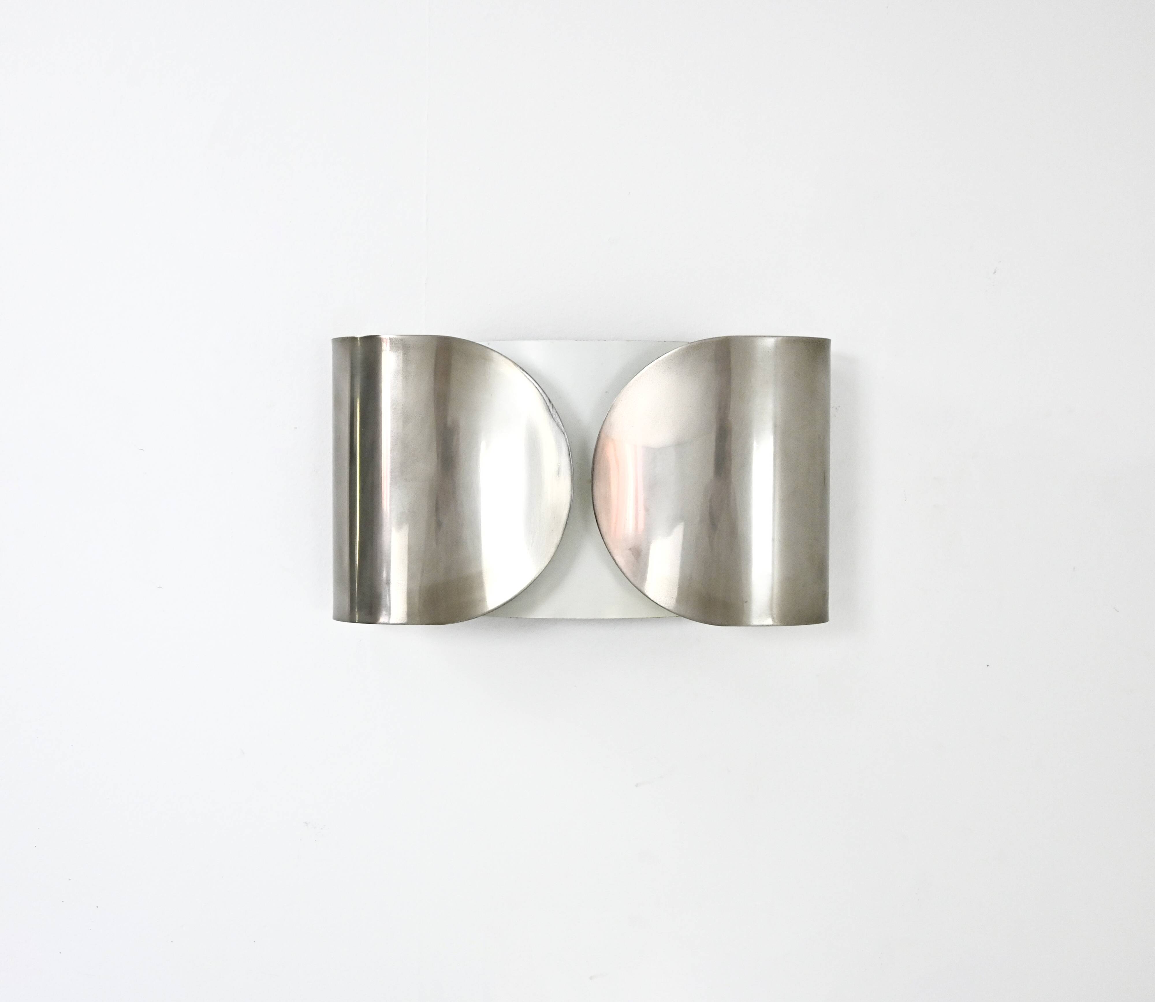 Wall lamp Foglio by Tobia & Afra Scarpa for Flos, 1960