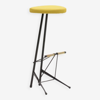 Bar stool by Willy van der Meeren for Tubax, Belgium 50s.